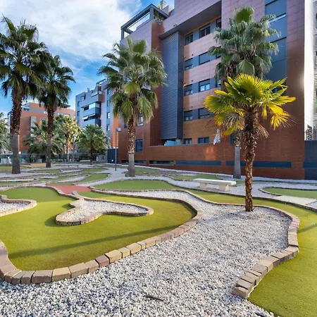 Apartamento Fórum-Ciencias con Piscina, Gym&Parking-2